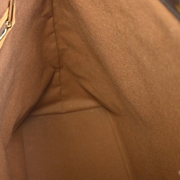 LOUIS VUITTON Cabas Mezzo Shoulder Bag Monogram Leather Brown M51151 10EF272 - Picture 7 of 15